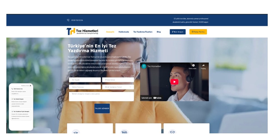 Tezhizmetleri.com Akademik Tez Yazımında Türkiye’nin En Ucuzu Mu?