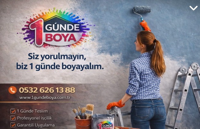 Boya Badana Fiyatlarında Güvenilir Bilginin Adresi: 1GÜNDE BOYA ile Net ve Rasyonel Fiyatlandırma