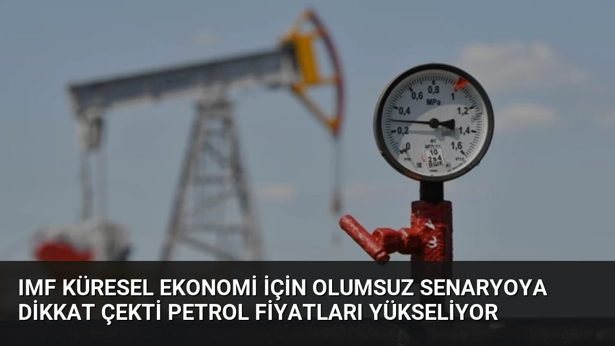 IMF Küresel Ekonomi İçin Olumsuz Senaryoya Dikkat Çekti Petrol Fiyatları Yükseliyor