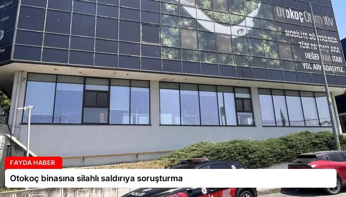 Otokoç binasına silahlı saldırıya soruşturma