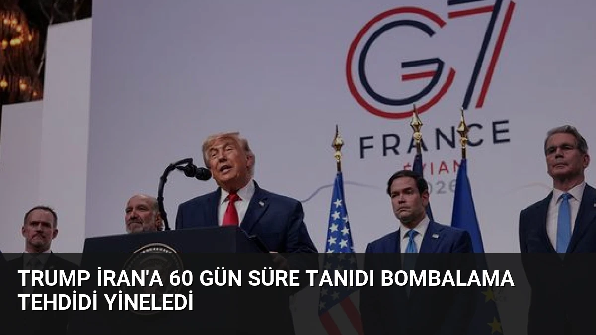 Trump İran’a 60 Gün Süre Tanıdı Bombalama Tehdidi Yineledi