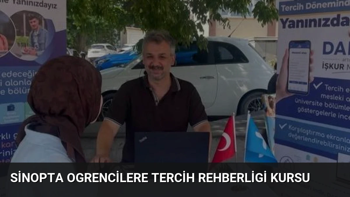 Sinopta Ogrencilere Tercih Rehberligi Kursu