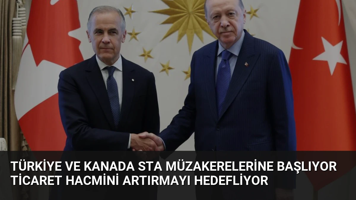 Türkiye ve Kanada STA Müzakerelerine Başlıyor Ticaret Hacmini Artırmayı Hedefliyor