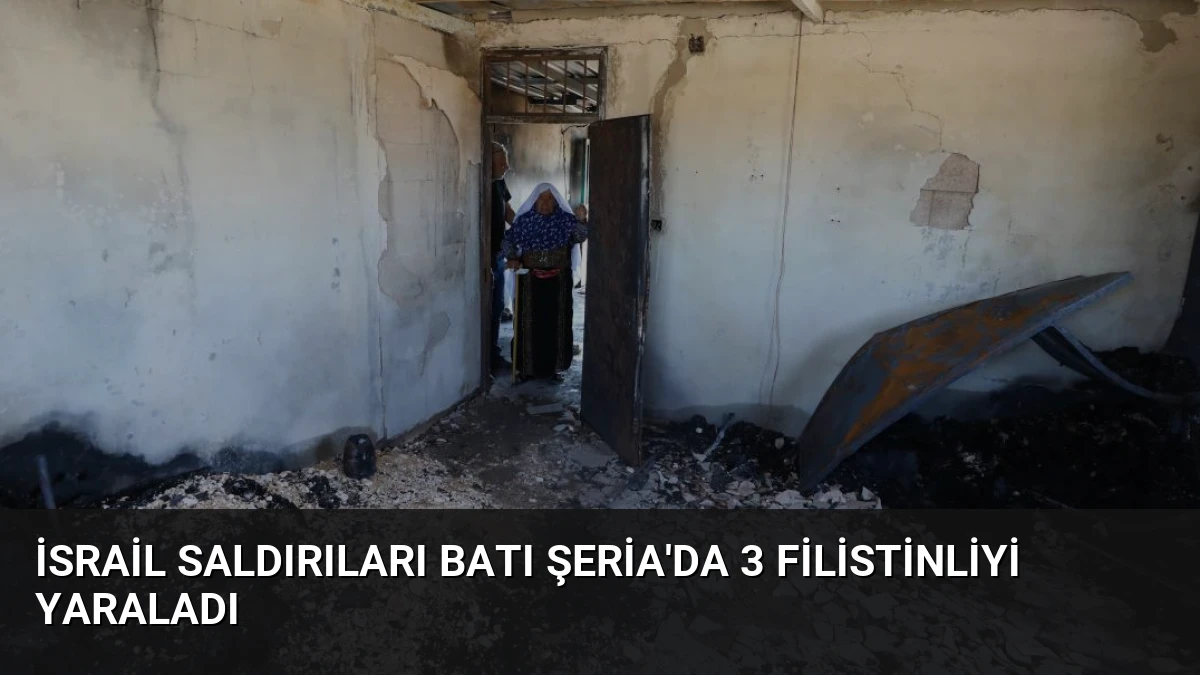 İsrail Saldırıları Batı Şeria’da 3 Filistinliyi Yaraladı