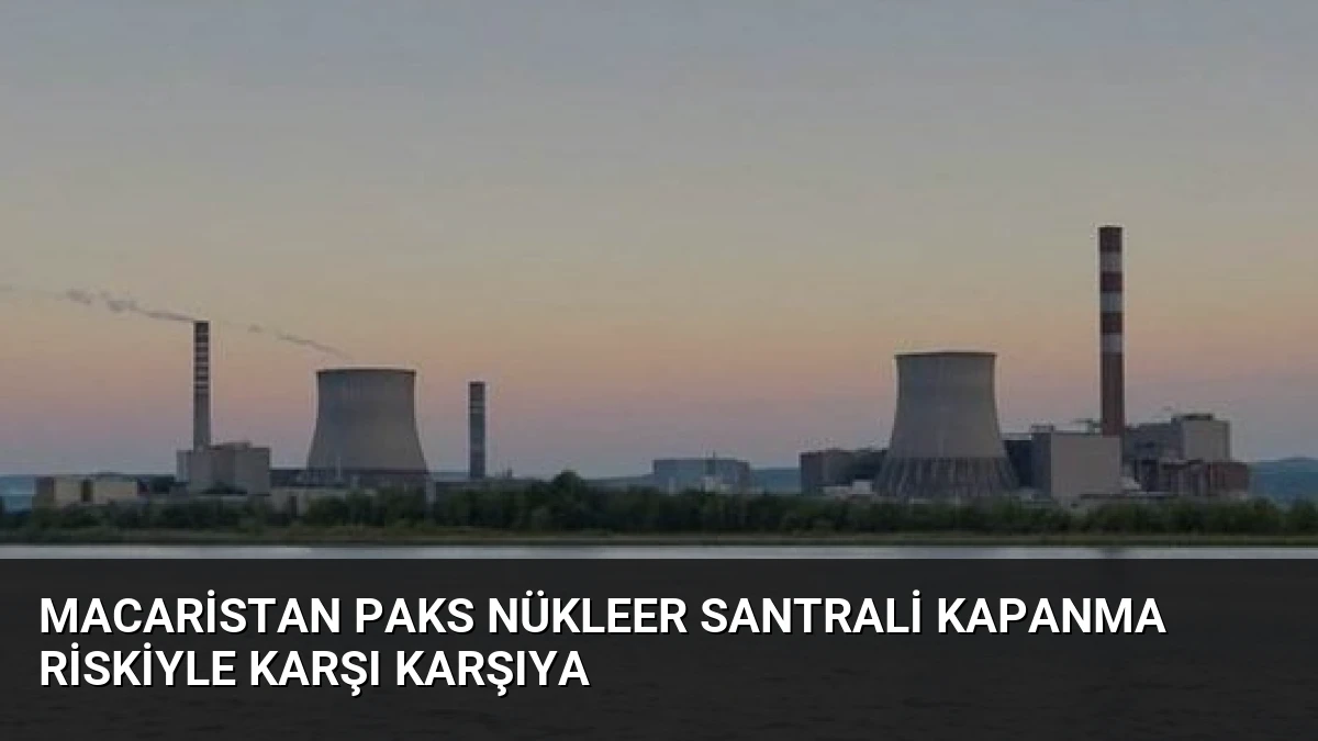 Macaristan Paks Nükleer Santrali Kapanma Riskiyle Karşı Karşıya