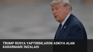 Trump Rusya Yaptırımlarını Askıya Alan Kararname İmzaladı